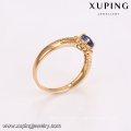 14767 Fine jewelry royal ring ladies 18k copper alloy diamond finger ring